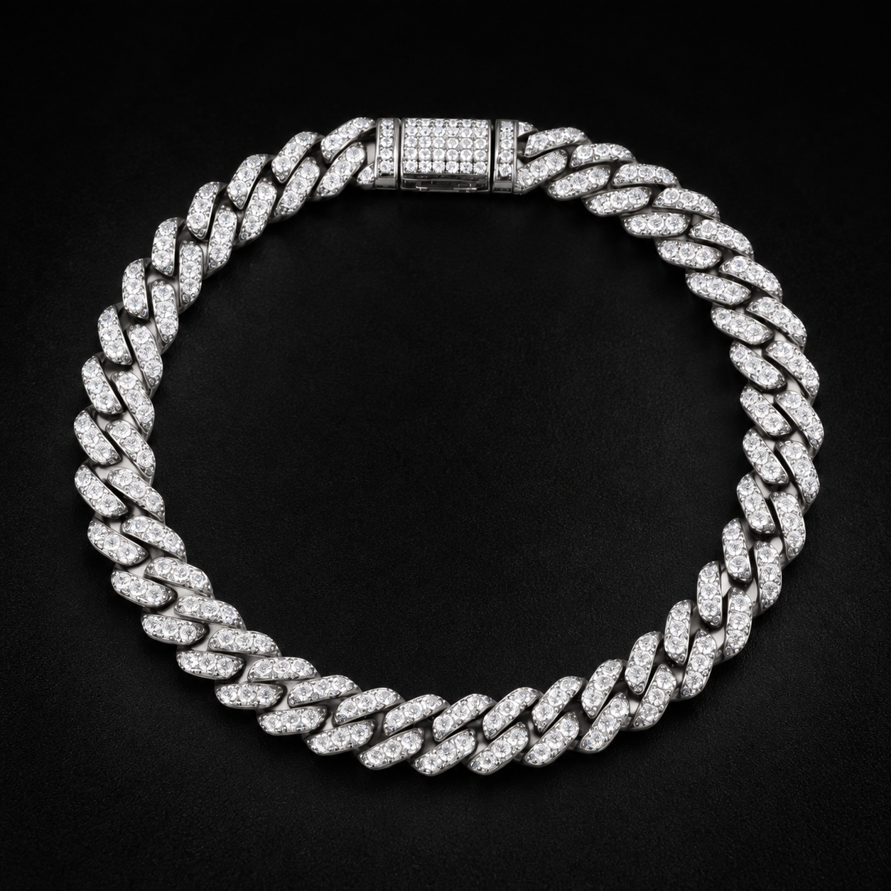 ORVEZI Cuban Link Bracelet