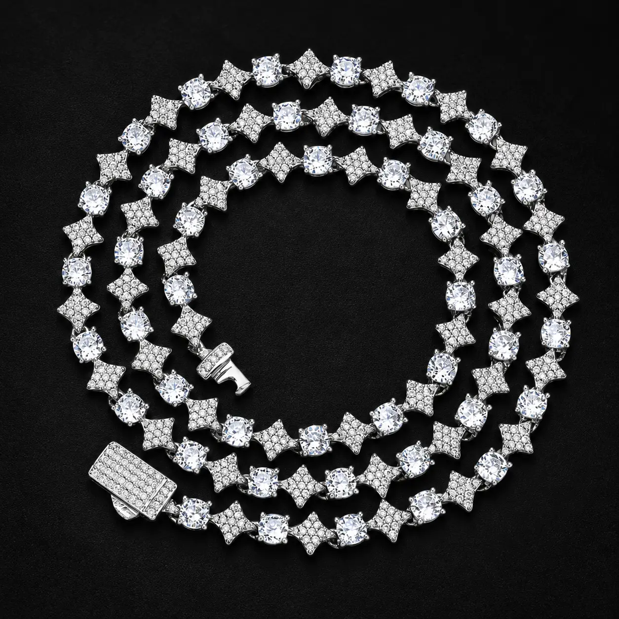 ORVEZI Star Stud Chain