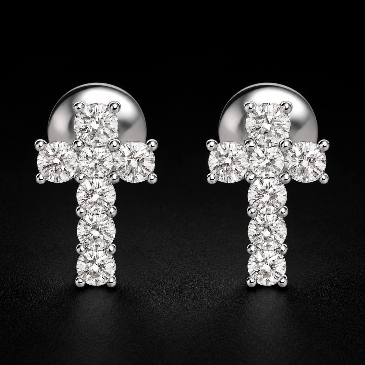 ORVEZI Cross Earrings